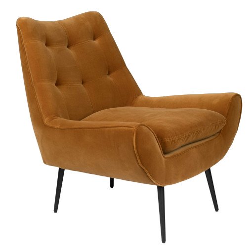 Glodis fauteuil whiskey