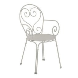 Pigalle armchair tuinstoel wit