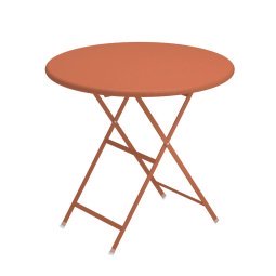 Arc En Ciel tuintafel Ø80 maple rood