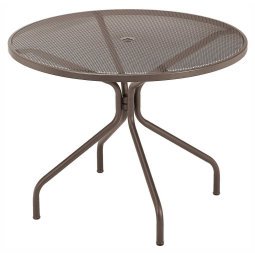 Cambi Round tuintafel 106 indian brown