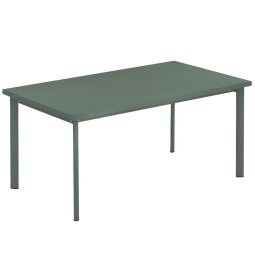 Star tuintafel rechthoek dark green 160x90