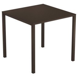 Urban Square Table tuintafel bruin 80x80