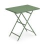 Arc En Ciel tuintafel rechthoek 70x50 military groen