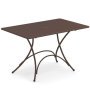 Pigalle tuintafel 118x76 Indian Brown