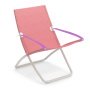 Snooze fauteuil wit raspberry