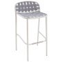 Yard Stool barkruk matt white/grey