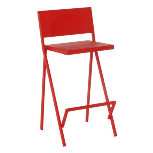 Mia stool barkruk rood