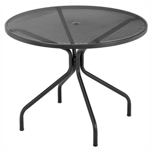 Cambi Round tuintafel 106 zwart