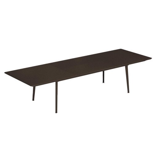 Plus4 uitschuifbare tuintafel 110x220/330 indian brown