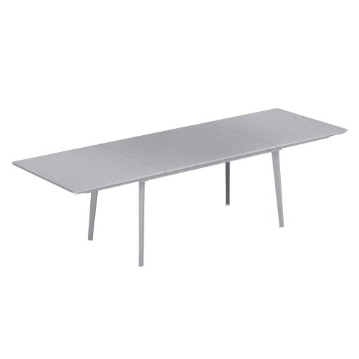 Plus4 uitschuifbare tuintafel 90x160/270 cloud grey