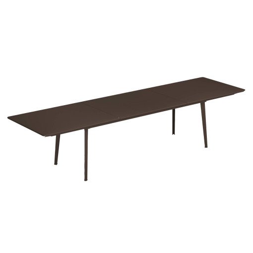 Plus4 uitschuifbare tuintafel 90x220/330 Indian brown