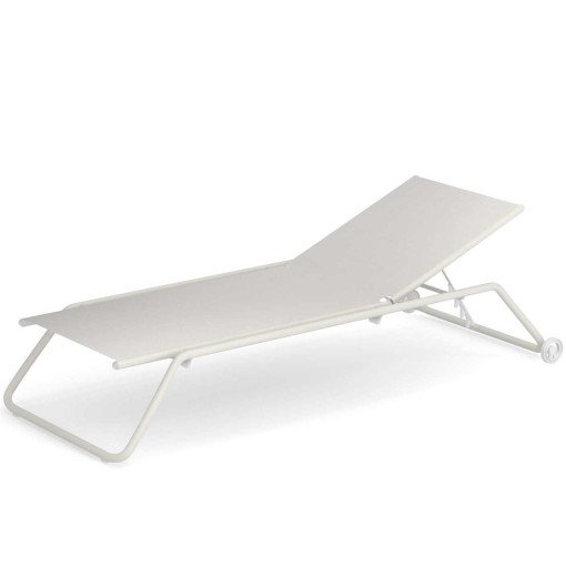 Snooze ligbed White, wit frame