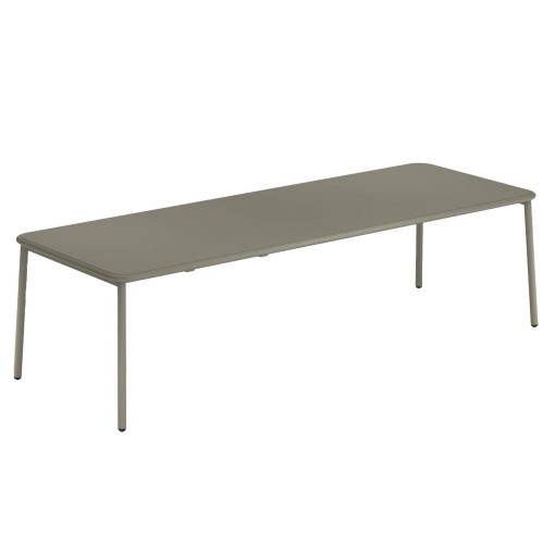 Yard Extensible Table Aluminium tuintafel 160-270x98 Grijs/Groen