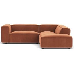 Dunbar bank met Longchair rechts Royal 160 magnolia