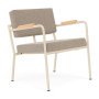 Monday fauteuil met amleuning sand/naturel Alpine 01 natural