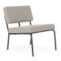 Monday fauteuil zwart Sydney 22 beige