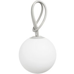 Bolleke hanglamp LED oplaadbaar Ø20 lichtgrijs