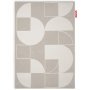 Carpretty Petit outdoor vloerkleed 160x230 Jigsaw Cream/white