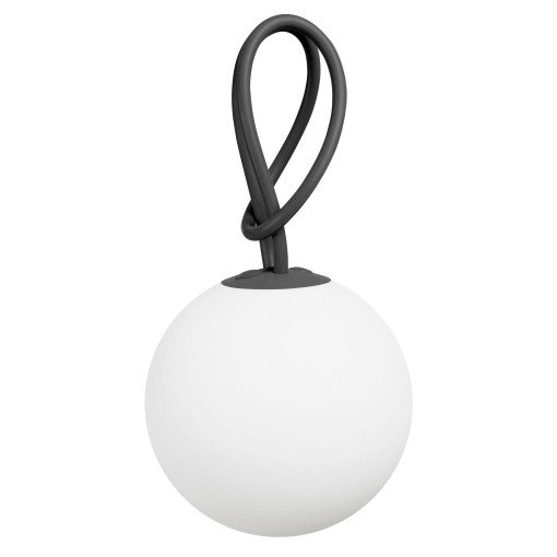 Bolleke hanglamp LED oplaadbaar Ø20 antraciet