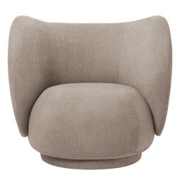 Rico Boucle fauteuil sand