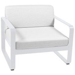 Bellevie fauteuil kussen wit Cotton White