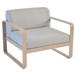 Bellevie fauteuil kussen flannelgrijs Nutmeg