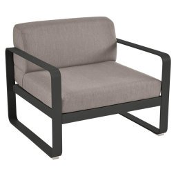 Bellevie fauteuil kussen grey taupe Liquorice