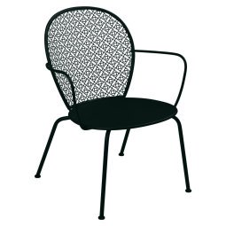 Lorette fauteuil Liquorice