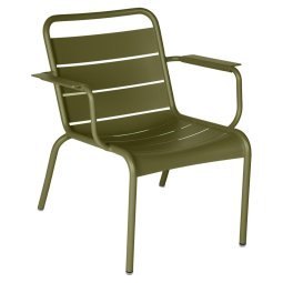 Luxembourg lounge fauteuil met armleuning Pesto