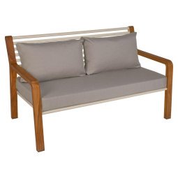 Somerset 2-zits loungebank clay grey