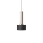 Disc Black hanglamp groot lichtgrijs