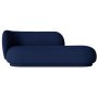 Rico Divan boucle bank deep blue wool boucle