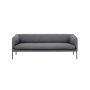 Turn Sofa bank Fiord 3-zits lichtgrijs