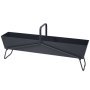 Basket plantenbak long Anthracite