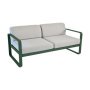 Bellevie 2-zits loungebank kussen flannelgrijs Cedar Green