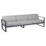 Bellevie 3-zit loungebank kussen flannelgrijs Anthracite