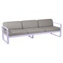 Bellevie 3-zits loungebank kussen grey taupe Marshmallow