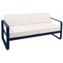 Bellevie 2-zits loungebank kussen wit Deep Blue