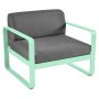 Bellevie fauteuil kussen antraciet Opaline