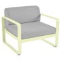 Bellevie fauteuil kussen flannelgrijs Frosted Lemon