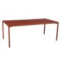 Calvi tuintafel 195x95 Red ochre