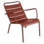Luxembourg Low fauteuil met armleuning Red Ochre