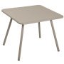 Luxembourg kinder tuintafel 57x57 nutmeg