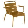 Luxembourg lounge fauteuil met armleuning Gingerbread