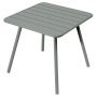 Luxembourg tuintafel vierpoot 80x80 Lapilli Grey