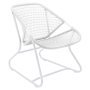 Sixties fauteuil onderstel Cotton White