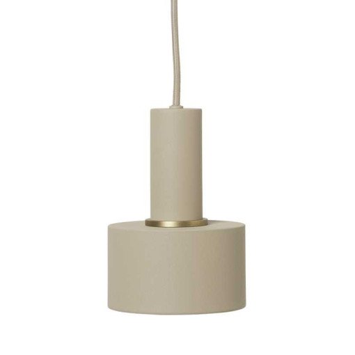 Disc Cashmere hanglamp laag