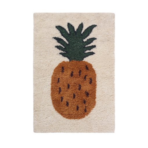 Fruiticana Tufted vloerkleed 120x80 Pineapple