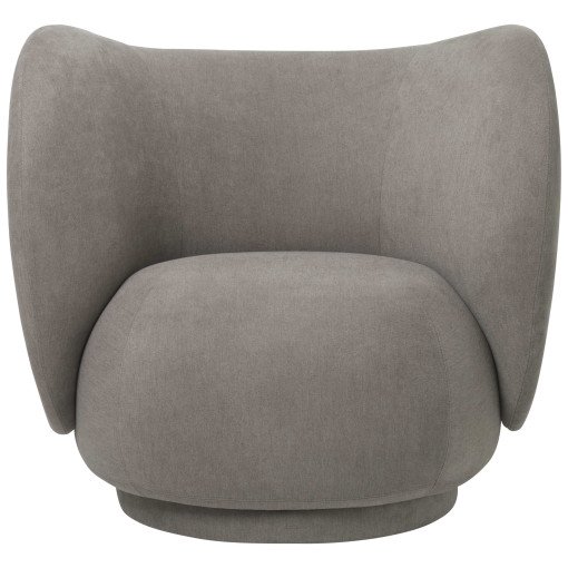 Rico Brushed fauteuil warm grey