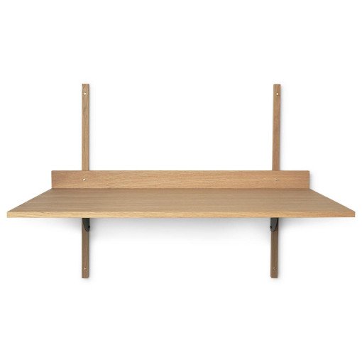 Sector Shelf bureau oak black brass